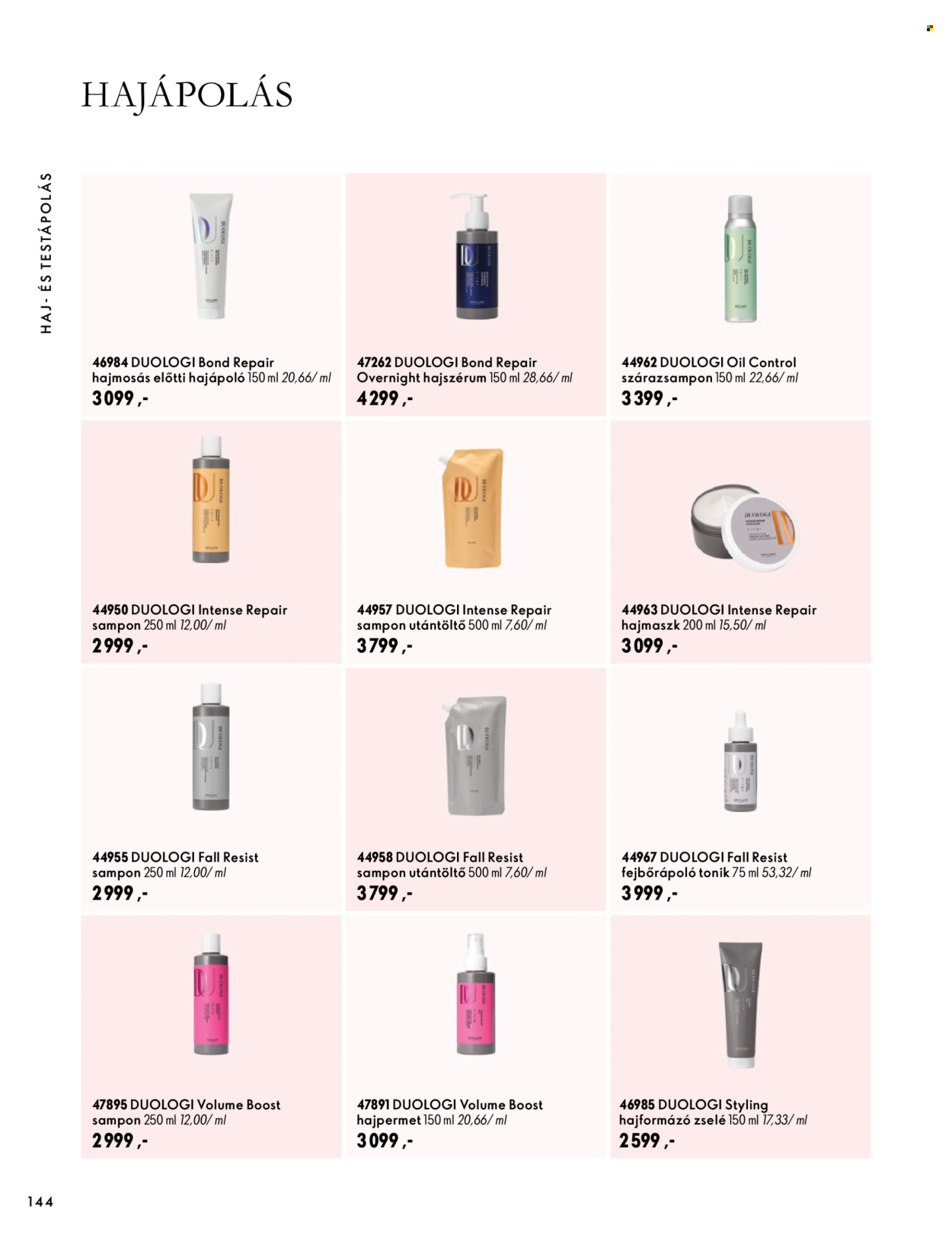 Oriflame akciós újságok - 2026.09.30 - 2026.10.11. Oldal 144