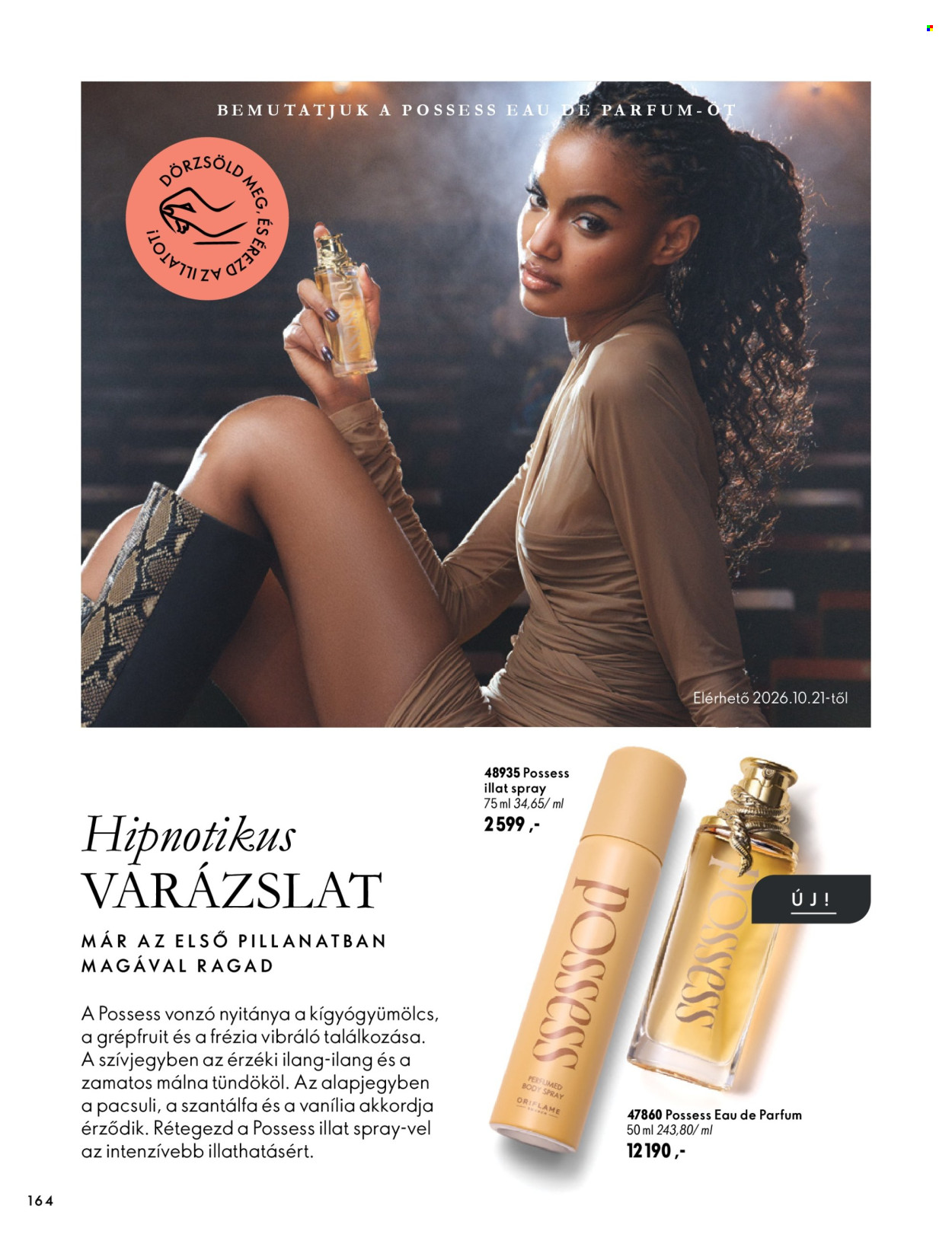 Oriflame akciós újságok - 2026.09.30 - 2026.10.11. Oldal 164