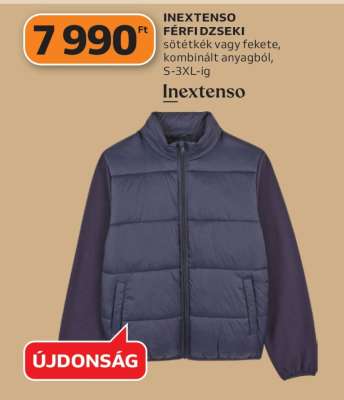 INEXTENSO FÉRFI DZSEKI