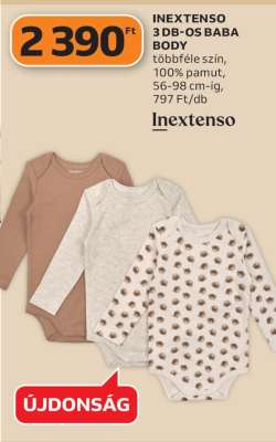 INEXTENSO 3 DB-OS BABA BODY