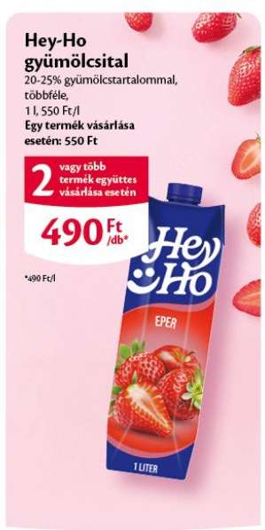 HEY-HO GYÜMÖLCSITAL