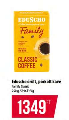 Eduscho Őrölt Pörkölt Kávé