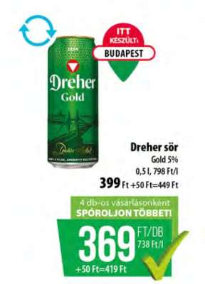 Dreher sör