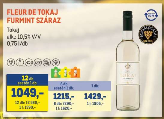 FLEUR DE TOKAJ FURMINT SZÁRAZ