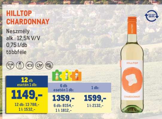 HILLTOP CHARDONNAY