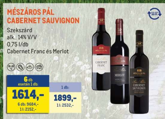Mészáros Pál Cabernet Sauvignon