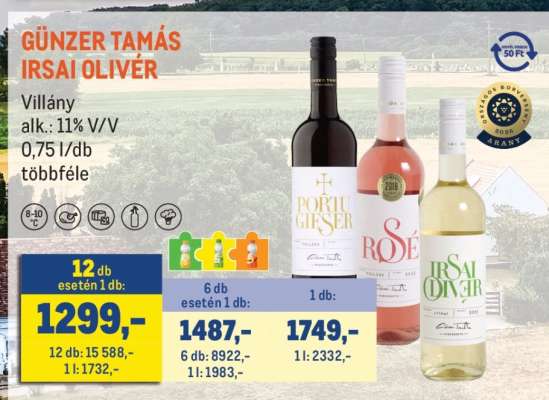 Günzer Tamás Irsai Olivér