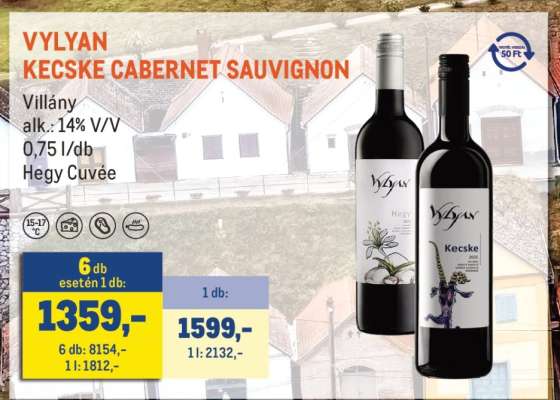 Vylyan Kecske Cabernet Sauvignon