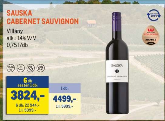 Sauska Cabernet Sauvignon