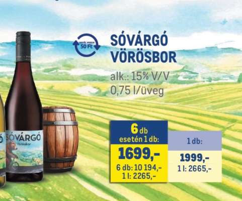 SÓVÁRGÓ Vörösbor
