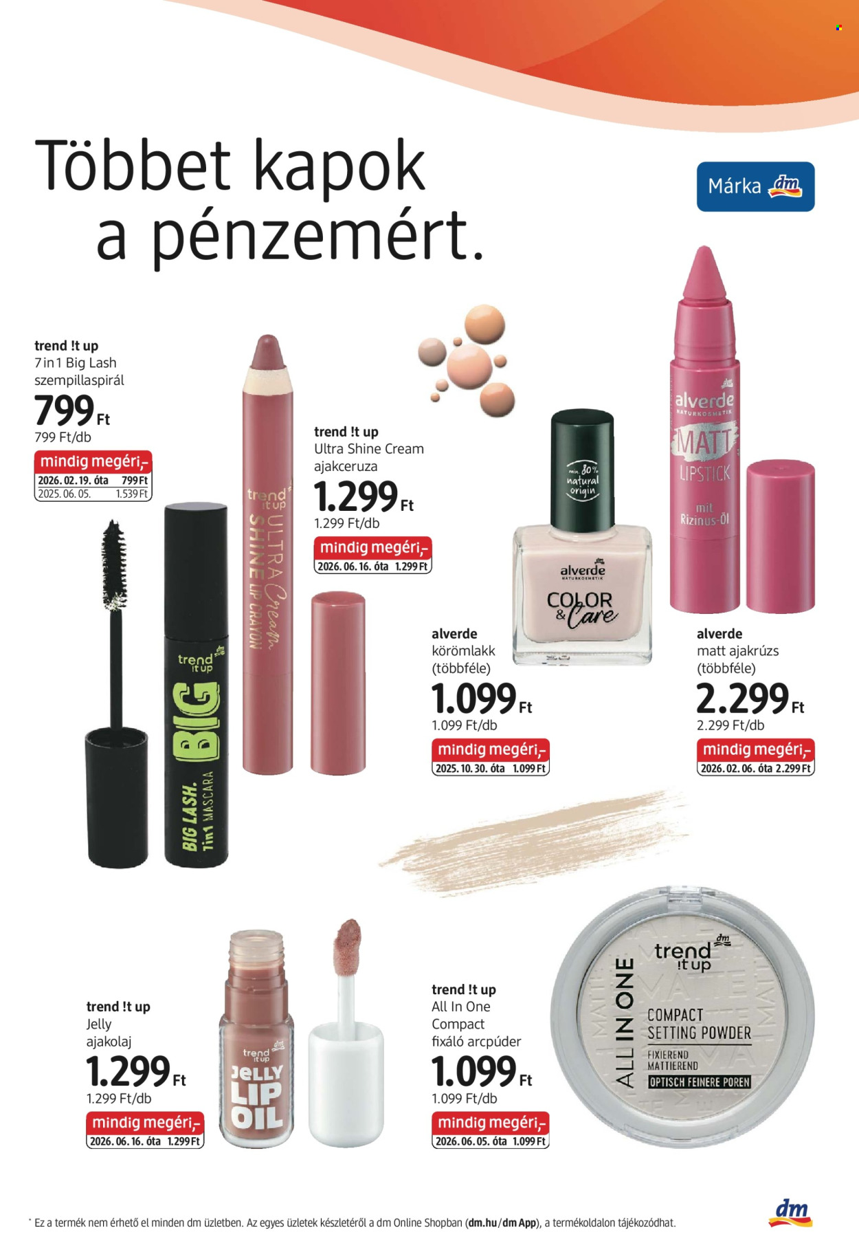 dm drogerie markt akciós újságok - 2026.10.01 - 2026.10.14. Oldal 3