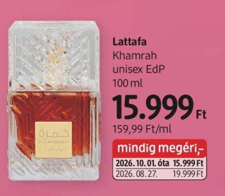 Lattafa Khamrah unisex EdP 100 ml