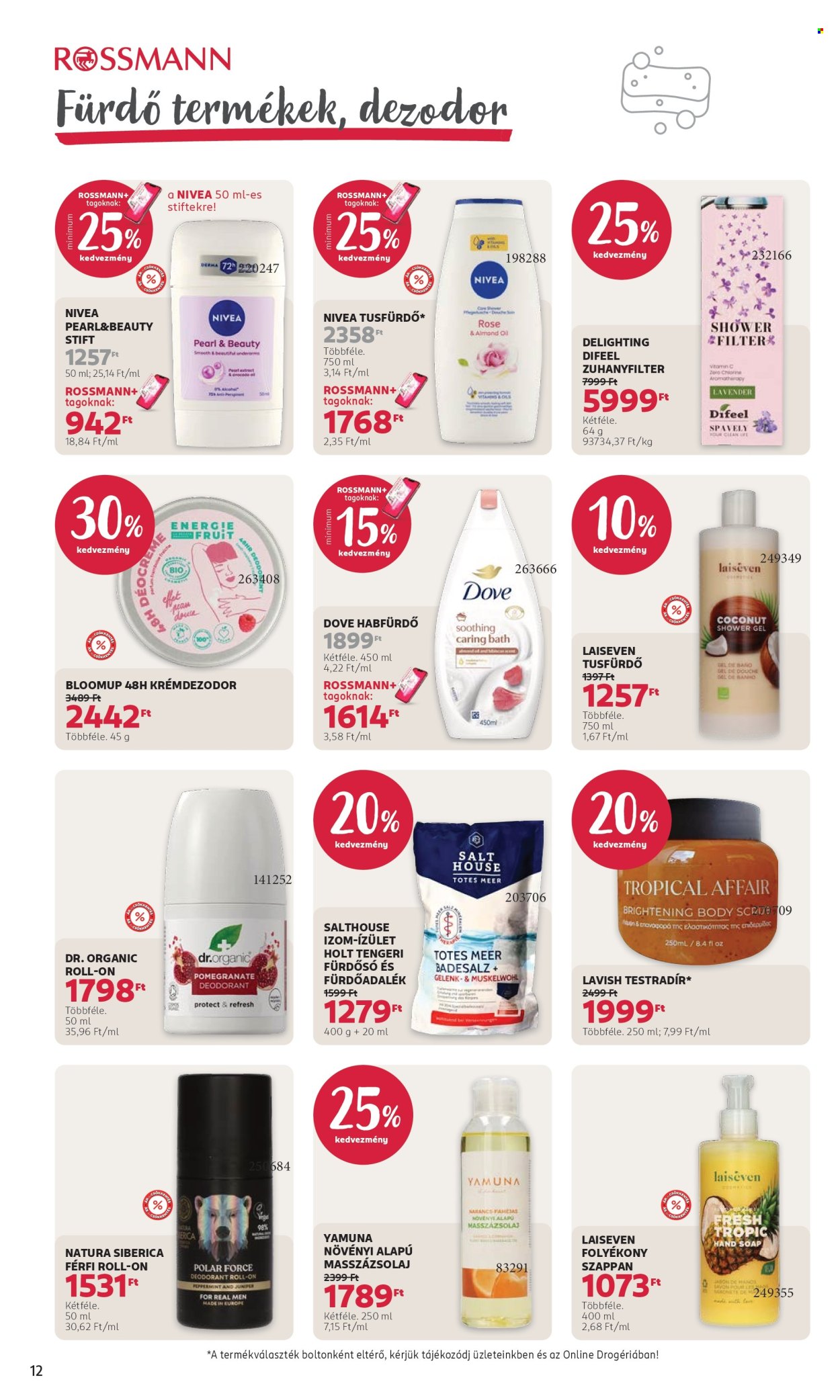 Rossmann akciós újságok - 2026.10.05 - 2026.10.09. Oldal 14