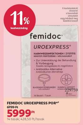 FEMIDOC UROEXPRESS POR*1
