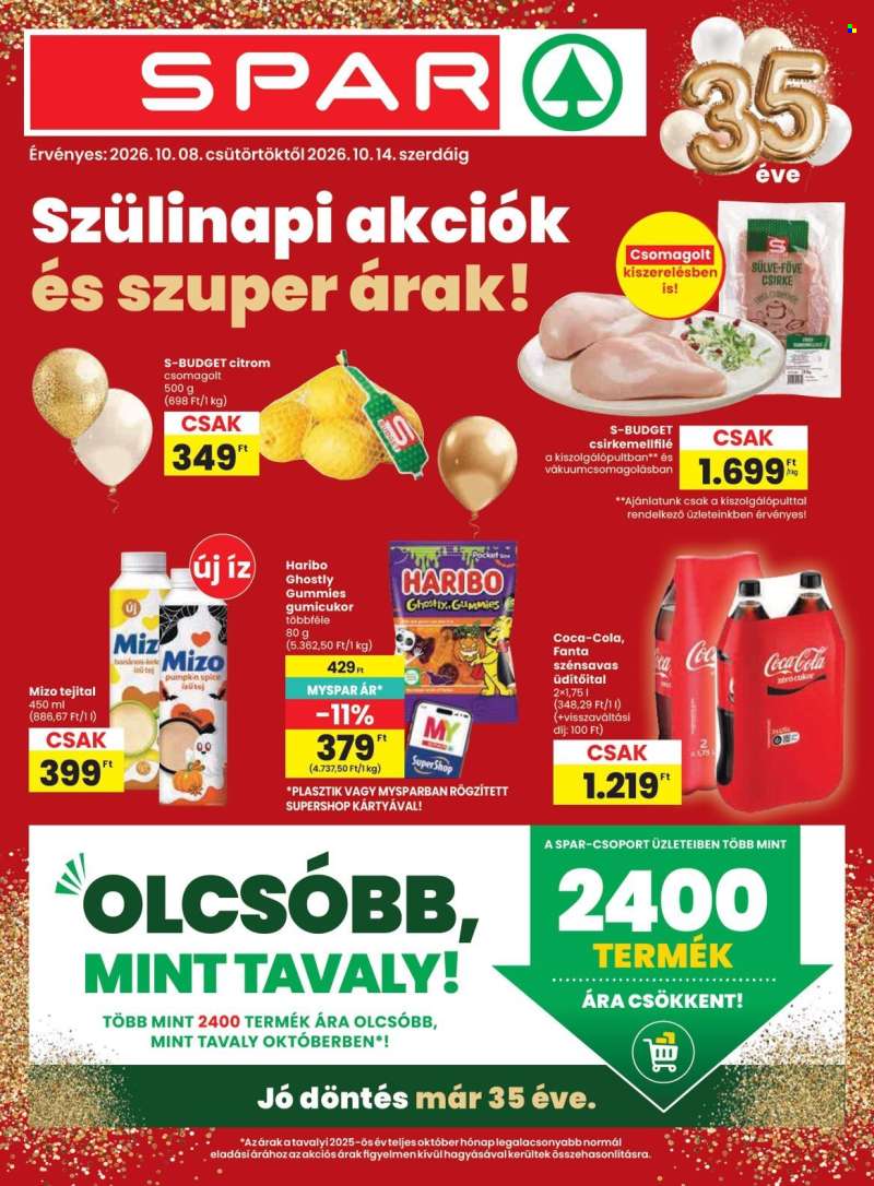 Újság SPAR - 2026.10.08 - 2026.10.14.