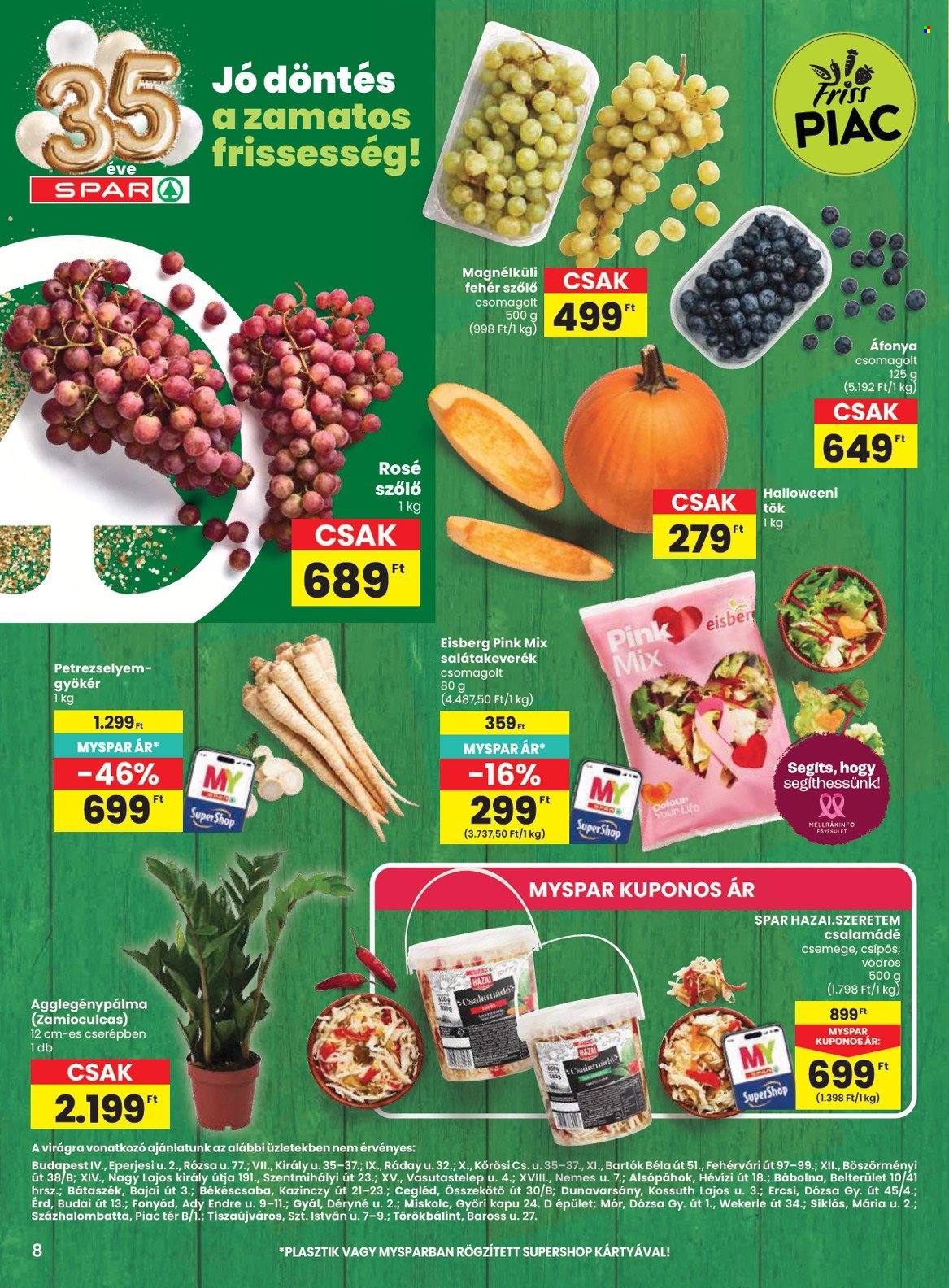 SPAR akciós újságok - 2026.10.08 - 2026.10.14. Oldal 8