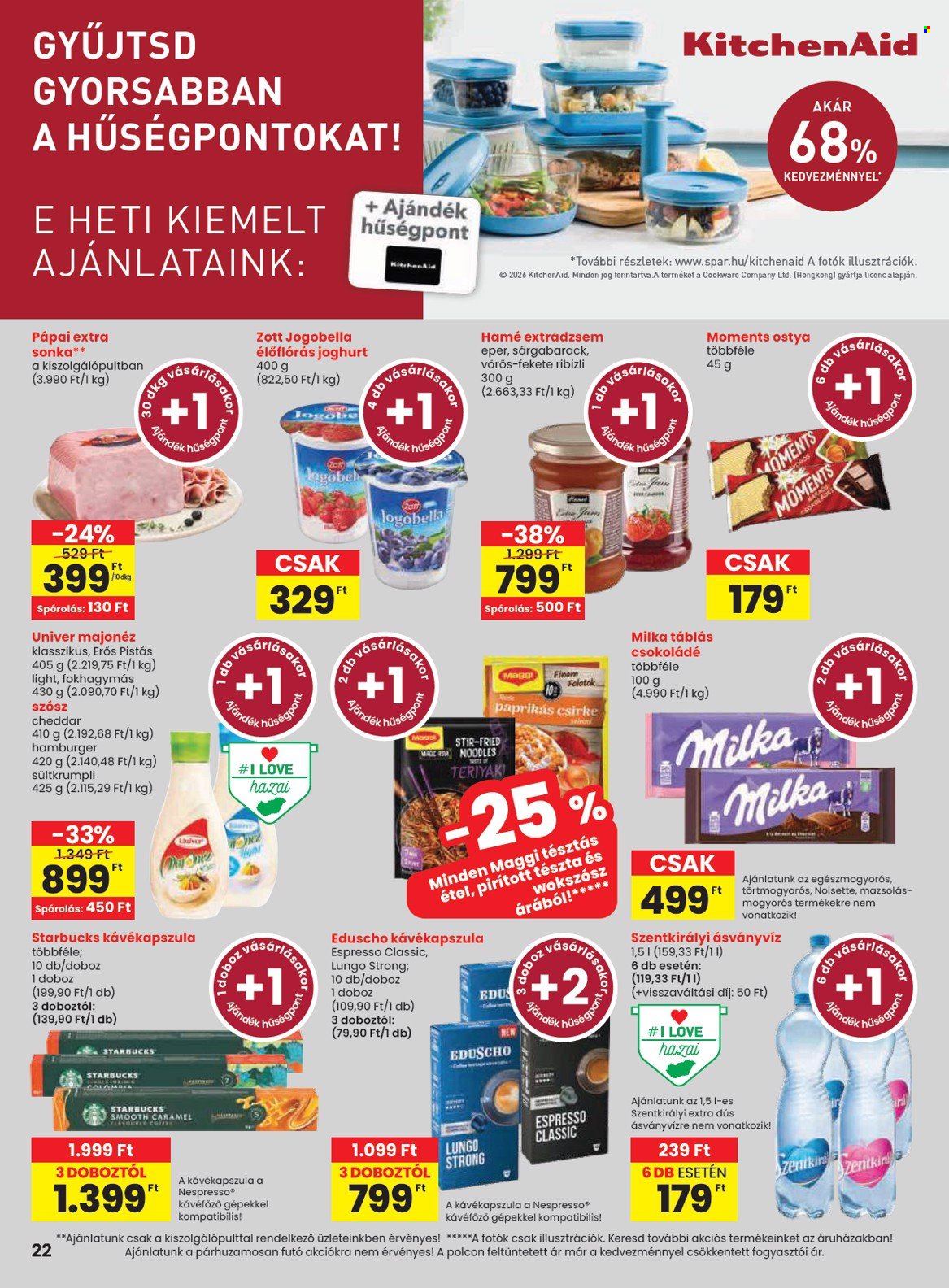 SPAR akciós újságok - 2026.10.08 - 2026.10.14. Oldal 22