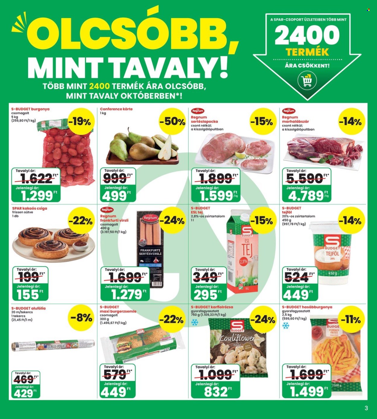 INTERSPAR akciós újságok - 2026.10.08 - 2026.10.14. Oldal 3