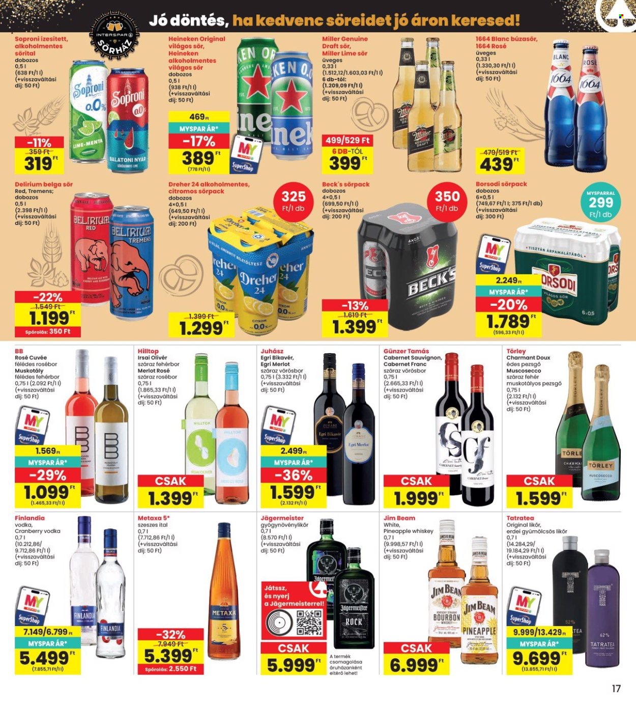 INTERSPAR akciós újságok - 2026.10.08 - 2026.10.14. Oldal 17