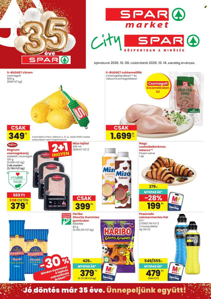 Újság SPAR - 2026.10.08 - 2026.10.14.