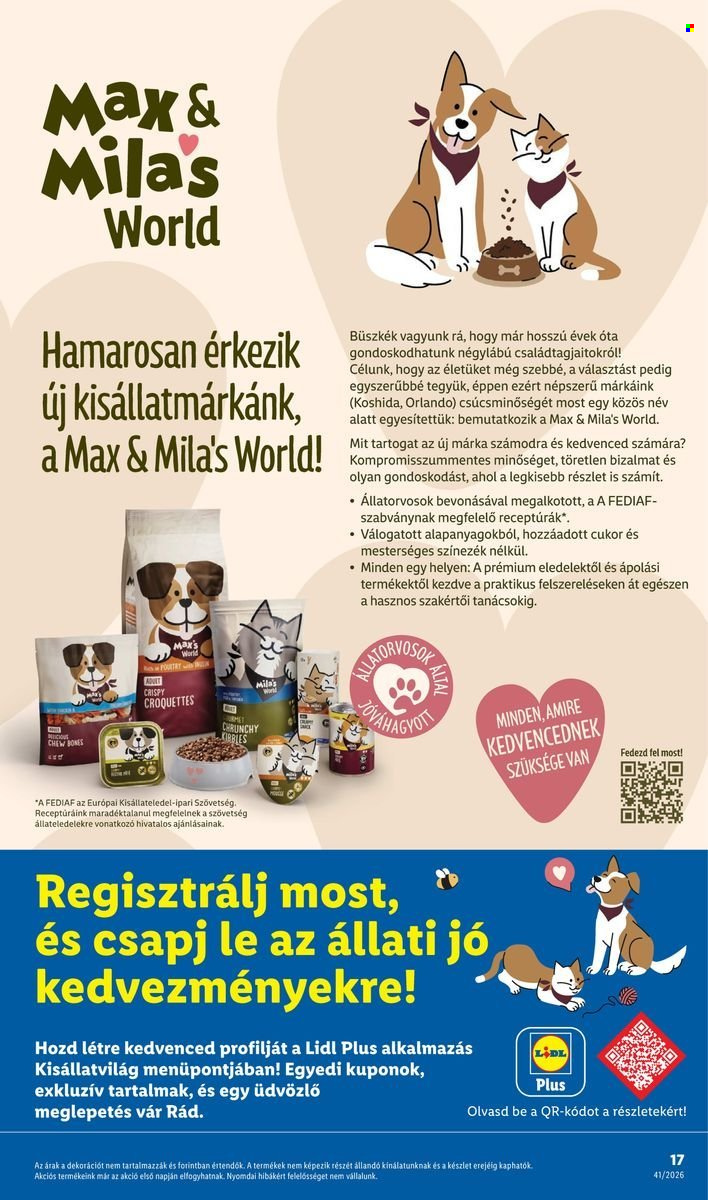 Lidl akciós újságok - 2026.10.08 - 2026.10.14. Oldal 17