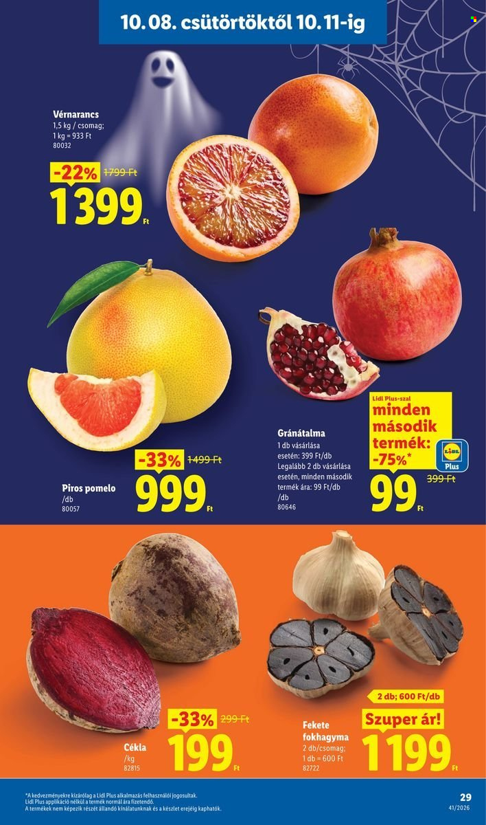 Lidl akciós újságok - 2026.10.08 - 2026.10.14. Oldal 29