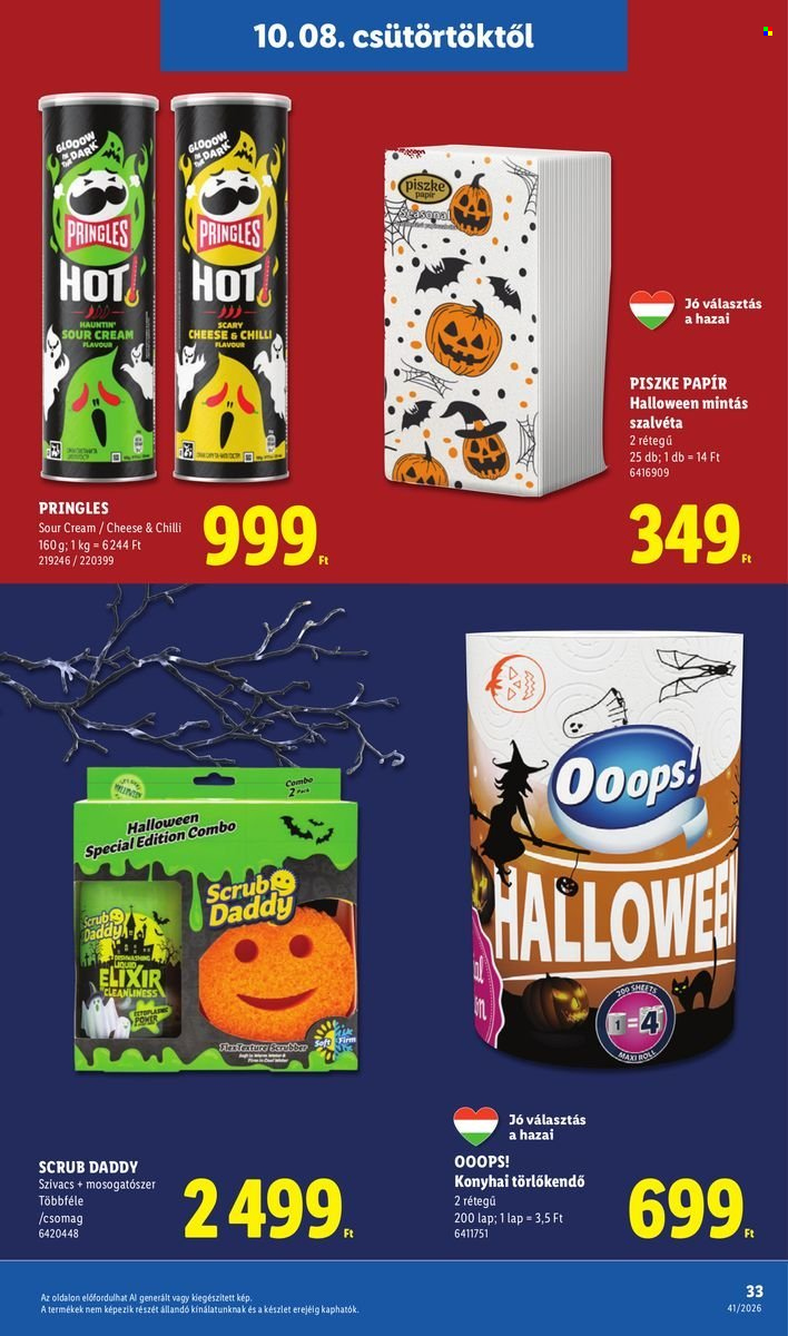 Lidl akciós újságok - 2026.10.08 - 2026.10.14. Oldal 33