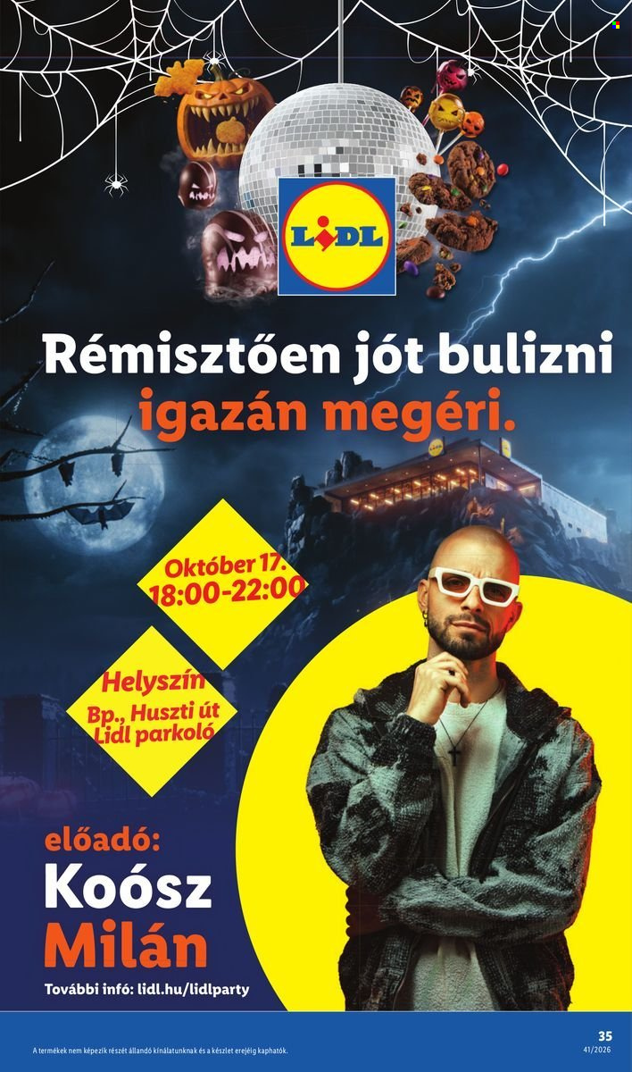 Lidl akciós újságok - 2026.10.08 - 2026.10.14. Oldal 35