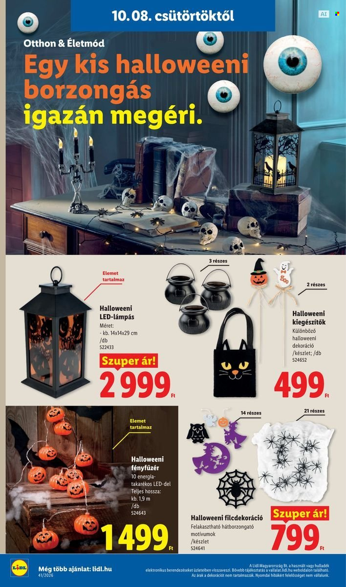 Lidl akciós újságok - 2026.10.08 - 2026.10.14. Oldal 36