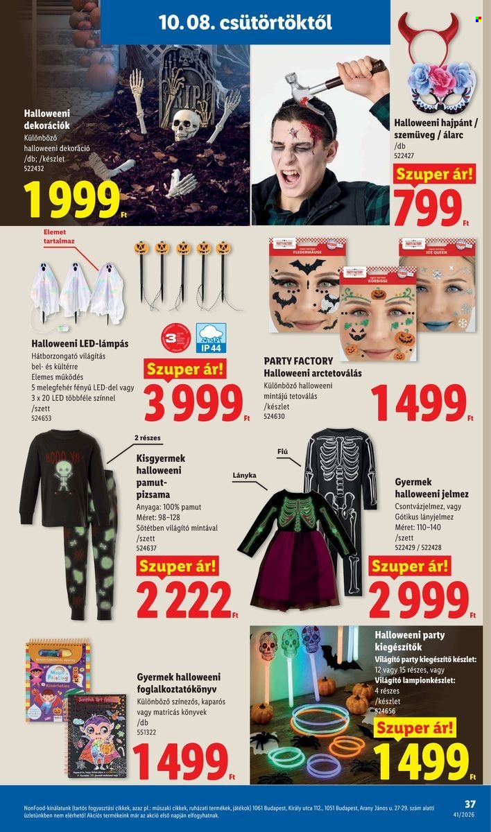 Lidl akciós újságok - 2026.10.08 - 2026.10.14. Oldal 37