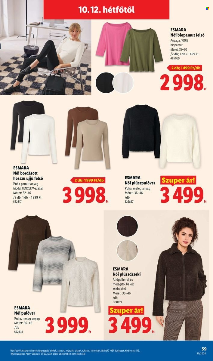 Lidl akciós újságok - 2026.10.08 - 2026.10.14. Oldal 59