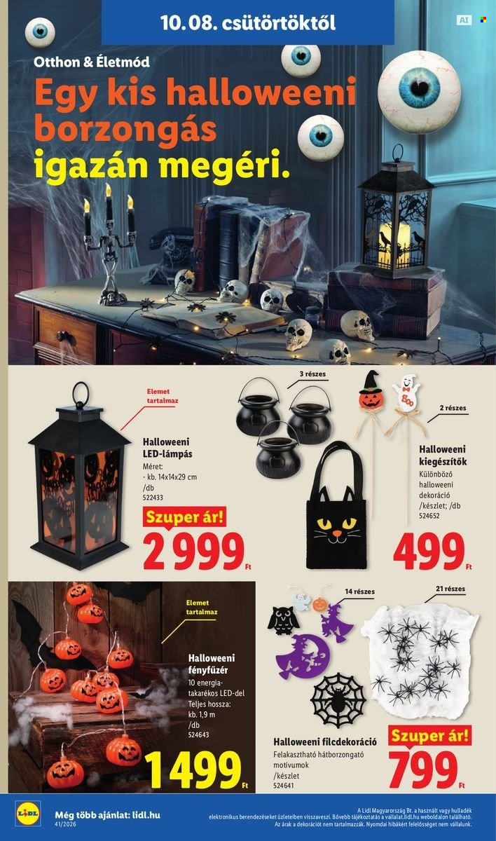 Lidl akciós újságok - 2026.10.08 - 2026.10.14. Oldal 2