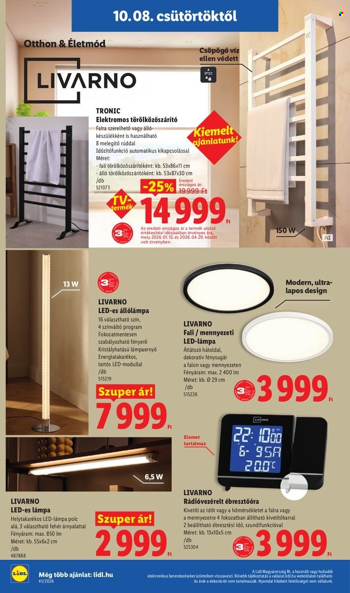 Lidl akciós újságok - 2026.10.08 - 2026.10.14. Oldal 6
