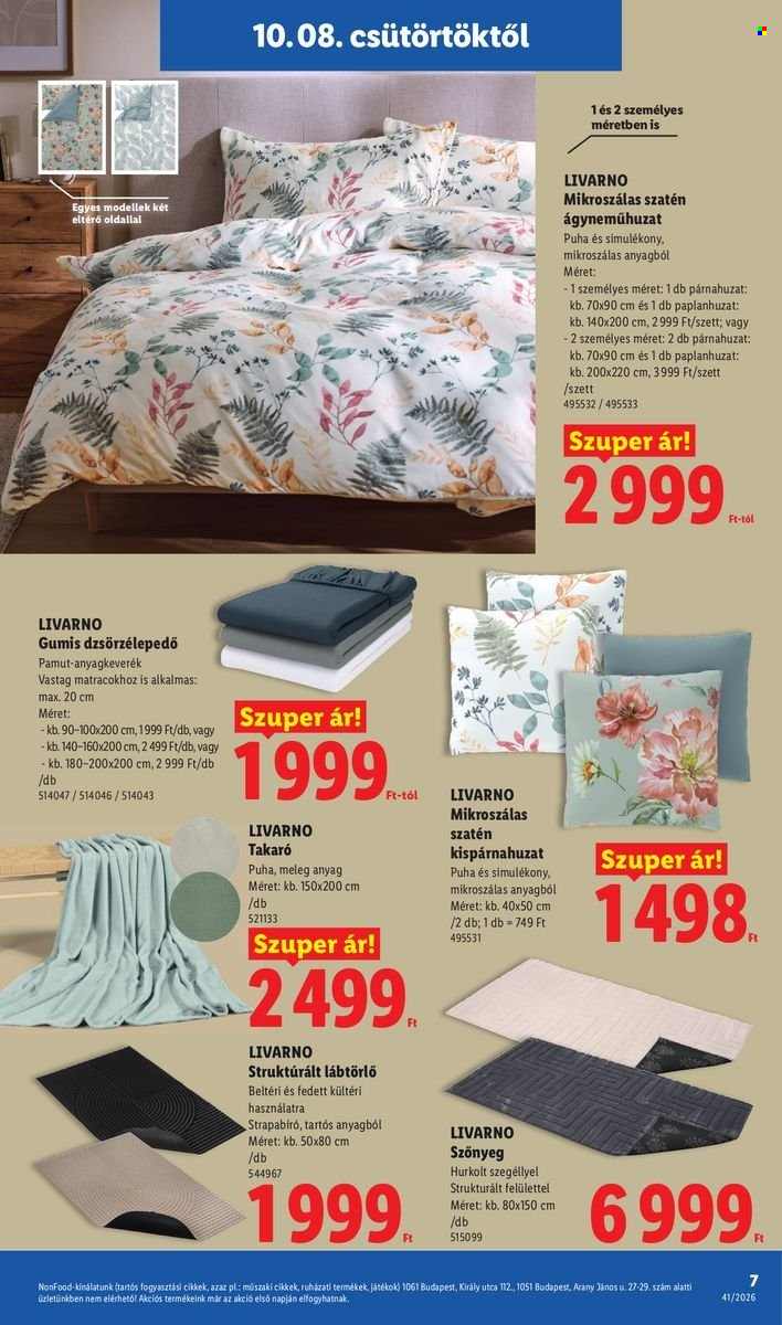Lidl akciós újságok - 2026.10.08 - 2026.10.14. Oldal 7