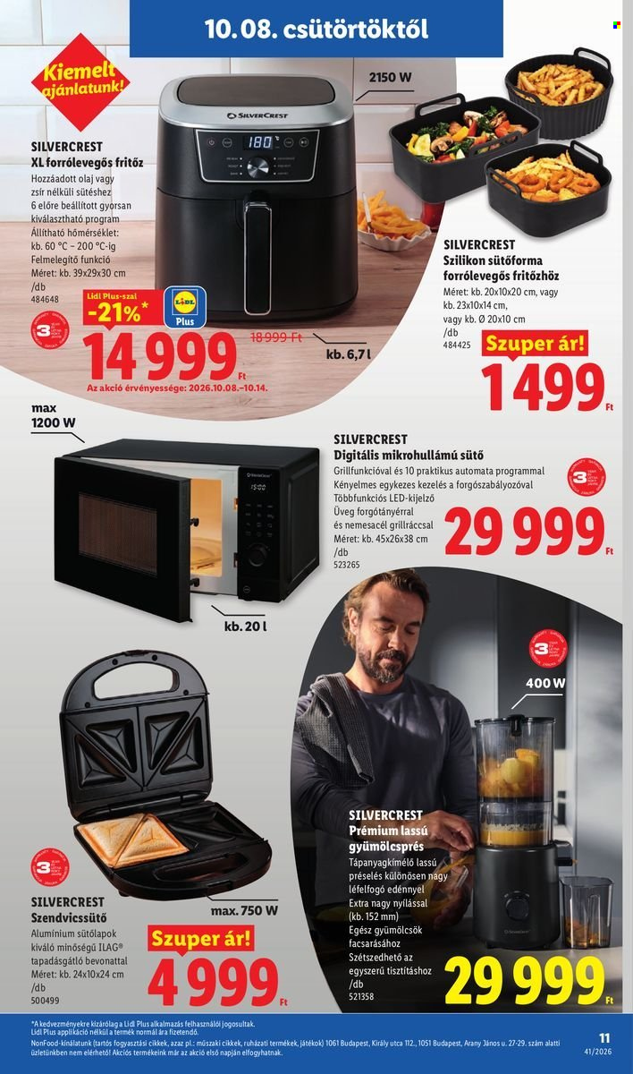 Lidl akciós újságok - 2026.10.08 - 2026.10.14. Oldal 11