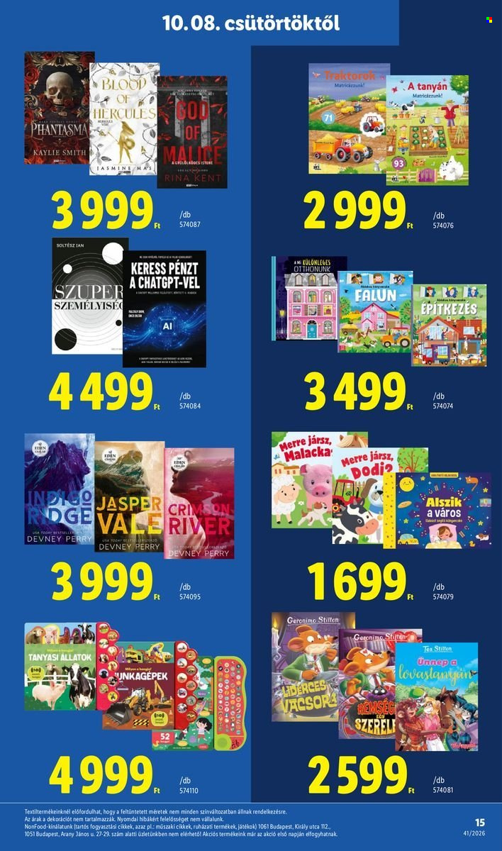 Lidl akciós újságok - 2026.10.08 - 2026.10.14. Oldal 15