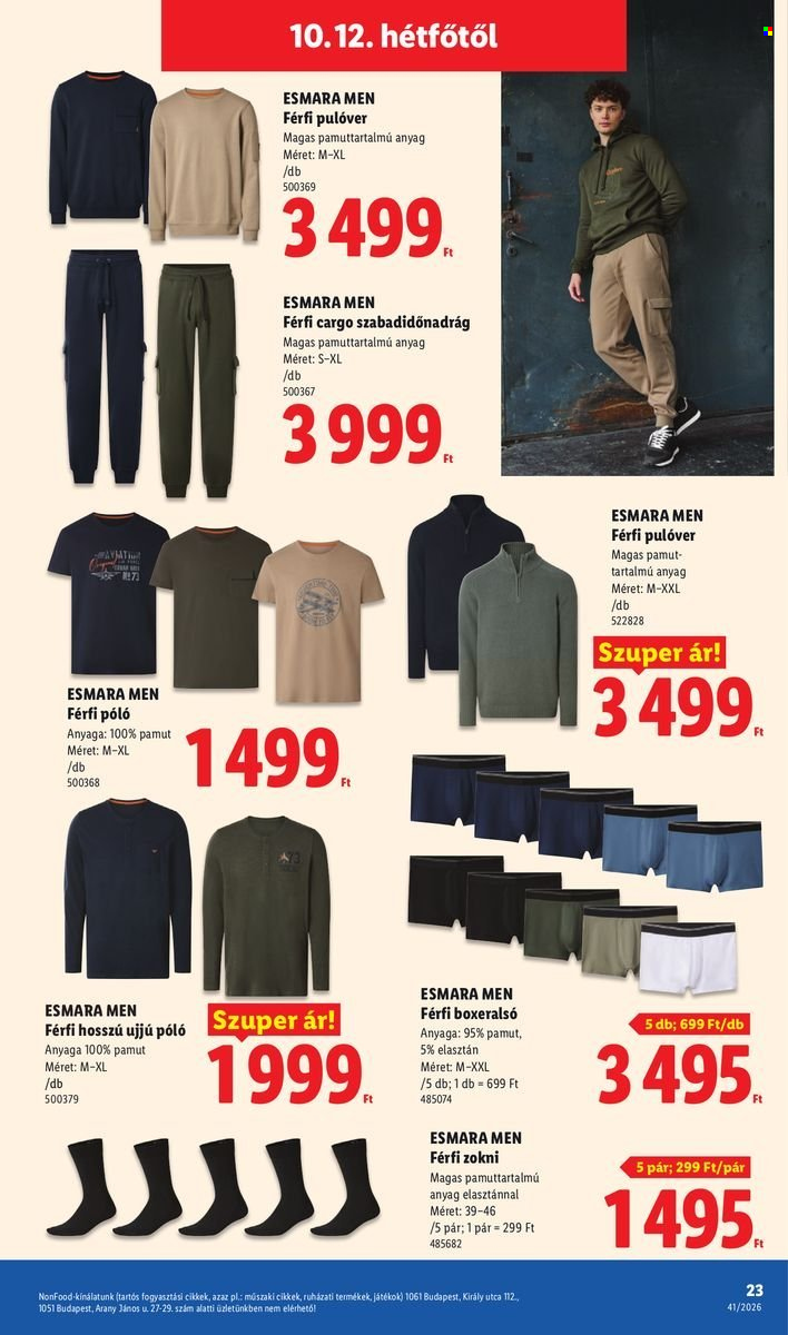 Lidl akciós újságok - 2026.10.08 - 2026.10.14. Oldal 23
