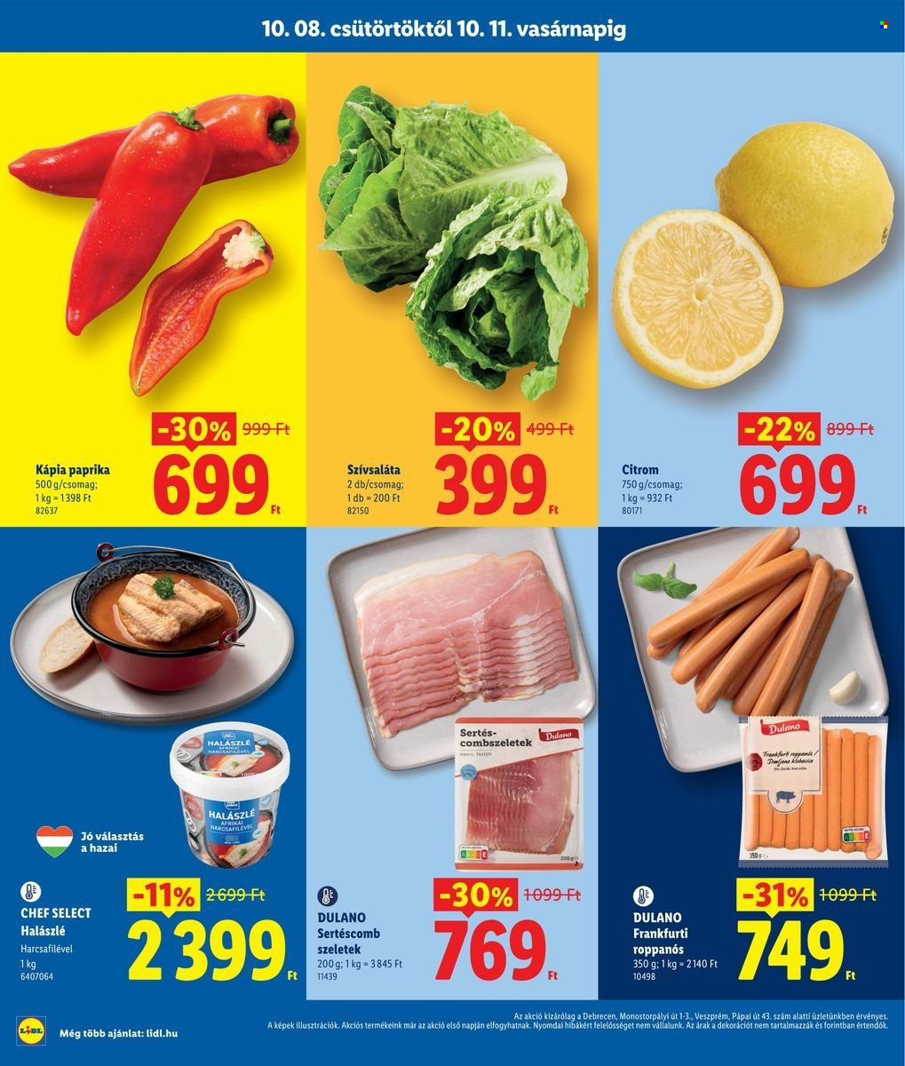 Lidl akciós újságok - 2026.10.08 - 2026.10.11. Oldal 2