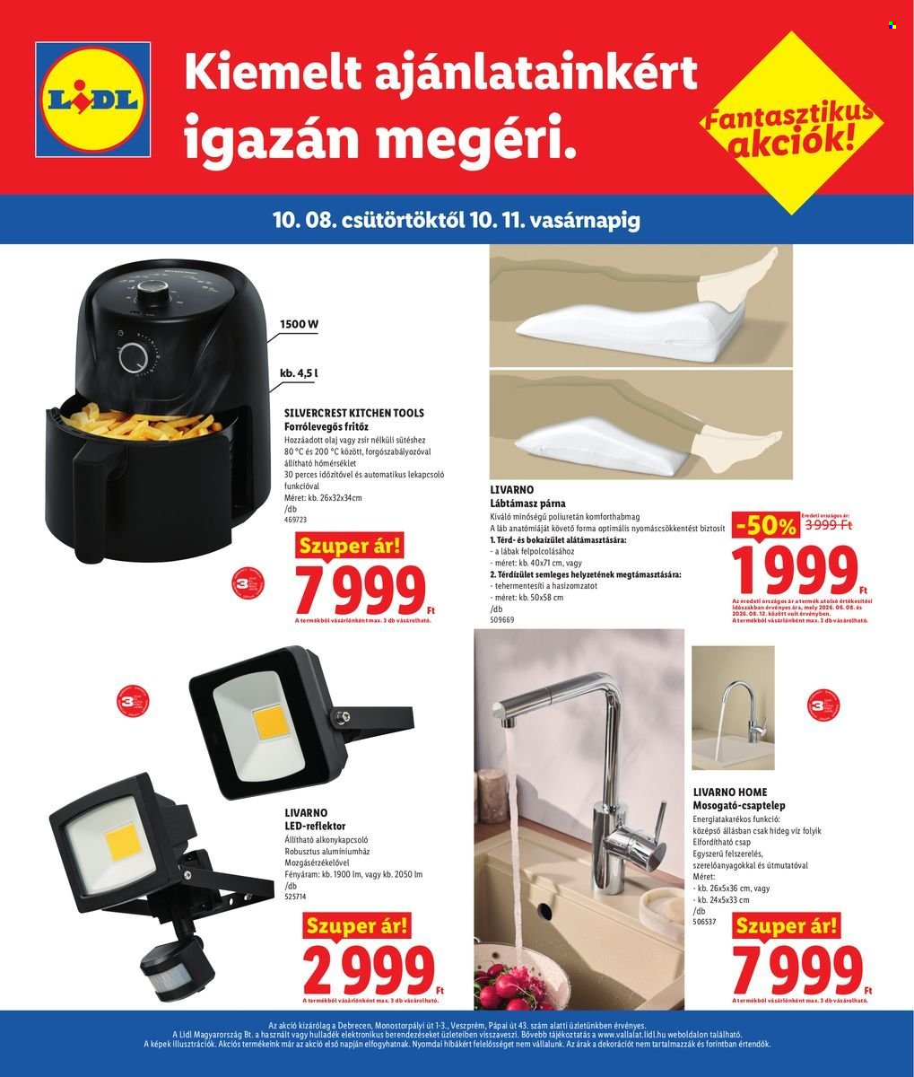 Lidl akciós újságok - 2026.10.08 - 2026.10.11. Oldal 4