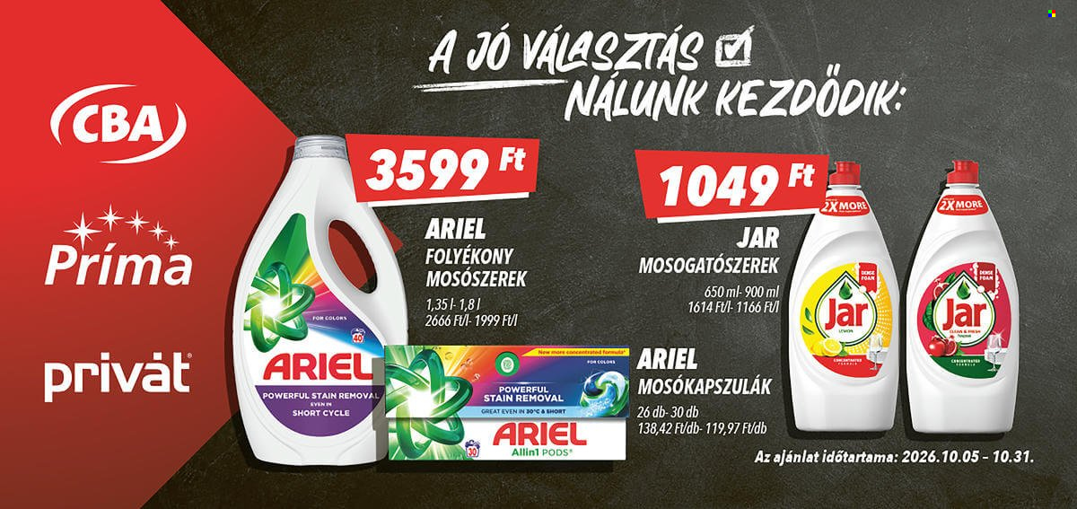 CBA akciós újságok - 2026.10.05 - 2026.10.31. Oldal 3