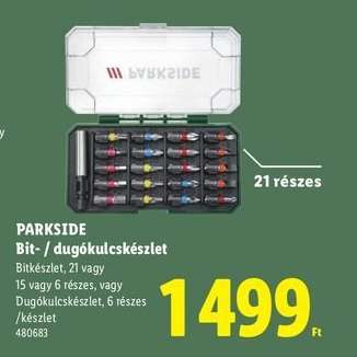 PARKSIDE Bit- / dugókulcskészlet