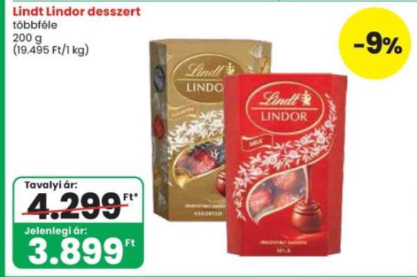 Lindt Lindor desszert