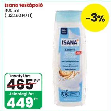 Isana testápoló