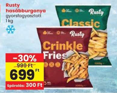 RUSTY HASÁBBURGONYA
