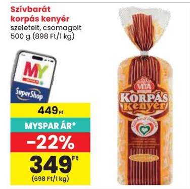 Szívbarát korpás kenyér