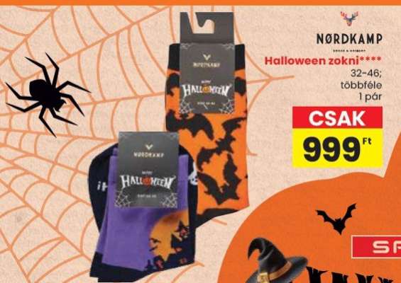 Halloween zokni