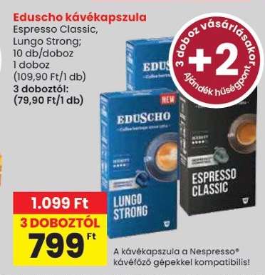 Eduscho kávékapszula
