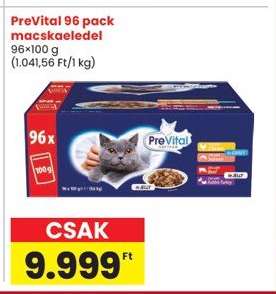 PreVital 96 pack macskaeledel