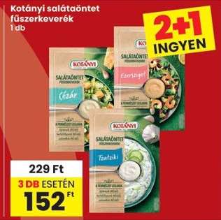 Kotányi salátaöntet fűszerkeverék