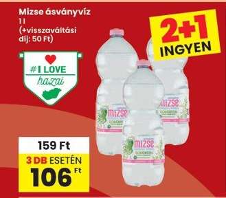 Mizse ásványvíz